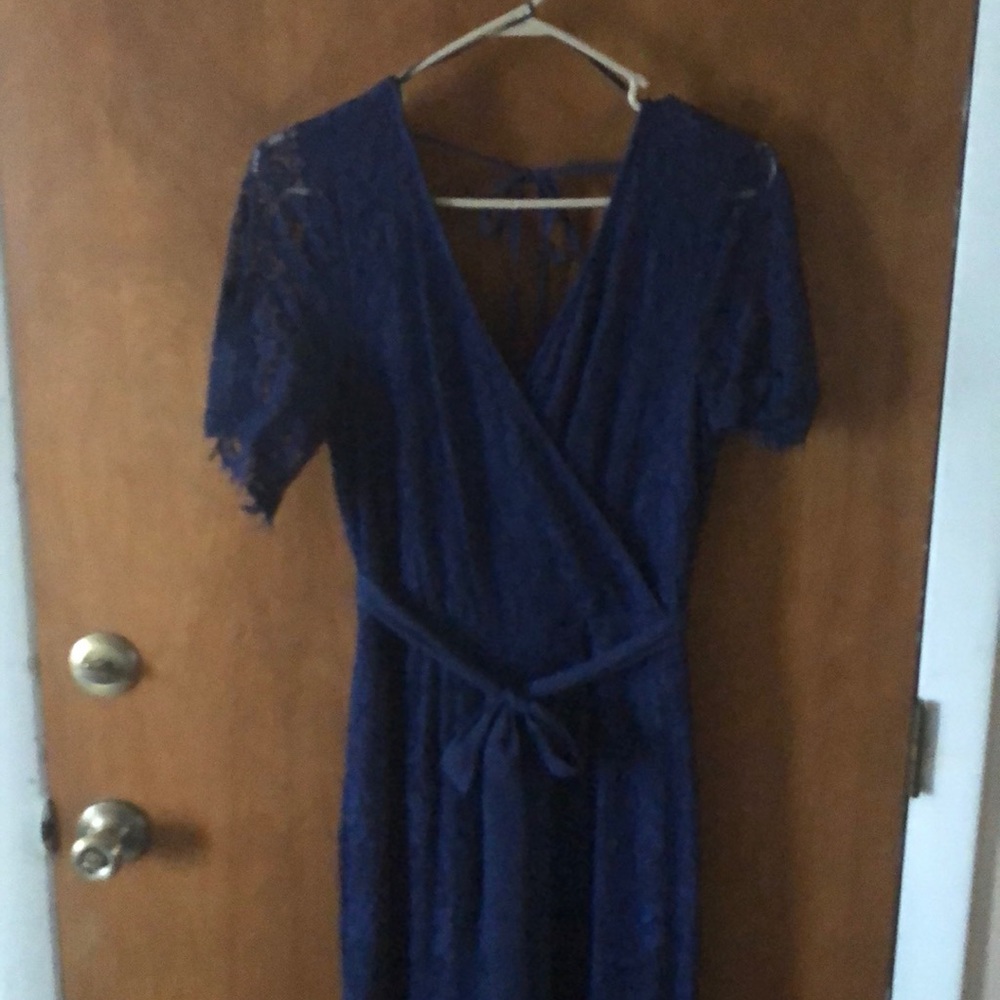 Blue one piece jumpsuit